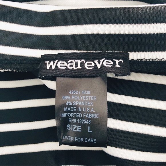 J. Jill Wearever Striped Off The Shoulder Dress - Picture 4 of 4